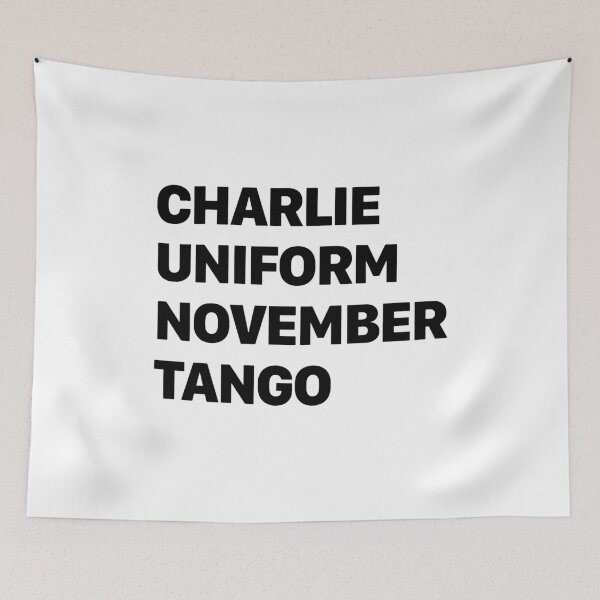 Item preview, Charlie Uniform November Tango  designed and sold by HerbertFerguson.