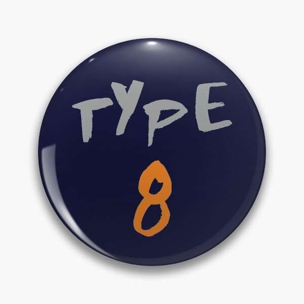 Item preview, Enneagram type 8 designed and sold by theinkypensieve.