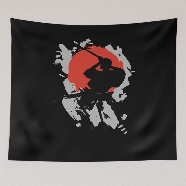 Item preview, Samurai Warrior Sword Retro Japanese Design designed and sold by Luxara1.