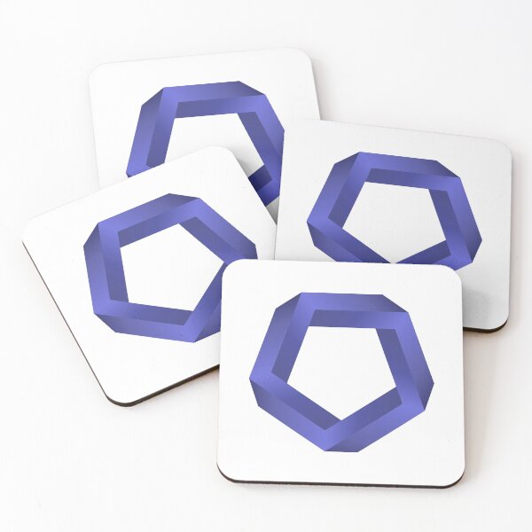 Item preview, Penrose Pentagon ( Blue ) designed and sold by pgons.