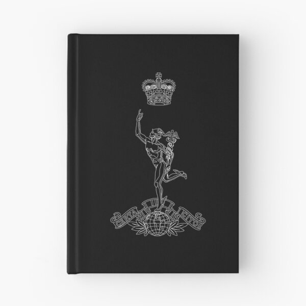 Item preview, Royal Signals Cap Badge Outline designed and sold by QuirkyTales.