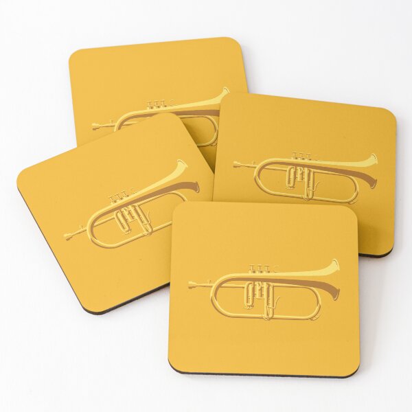 Item preview, Shiny Full Golden Flugelhorn designed and sold by Menno van der Meer.