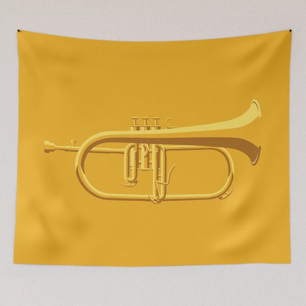Item preview, Shiny Full Golden Flugelhorn designed and sold by Menno van der Meer.