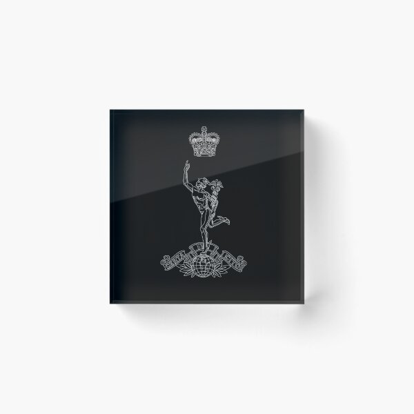 Item preview, Royal Signals Cap Badge Outline  designed and sold by QuirkyTales.