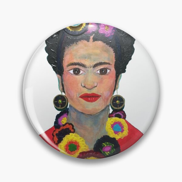 Aperçu de l'œuvre Frida K - Dame en rouge créée et vendue par Robbij.