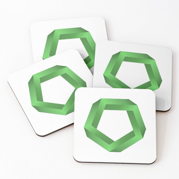 Item preview, Penrose Pentagon ( Green ) designed and sold by pgons.