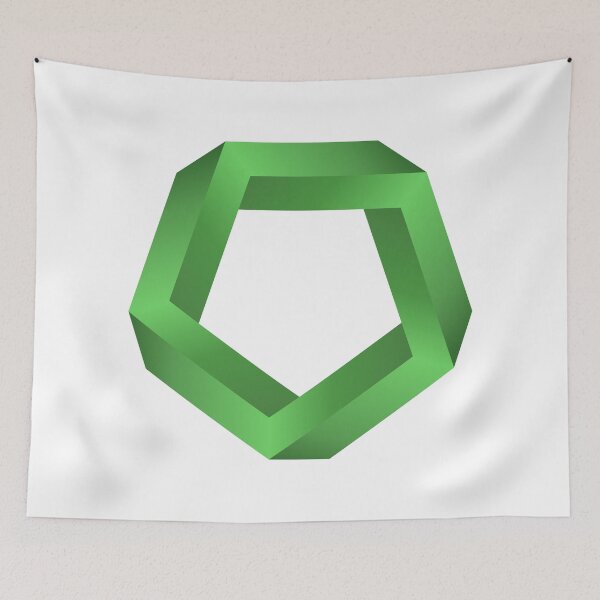 Item preview, Penrose Pentagon ( Green ) designed and sold by pgons.