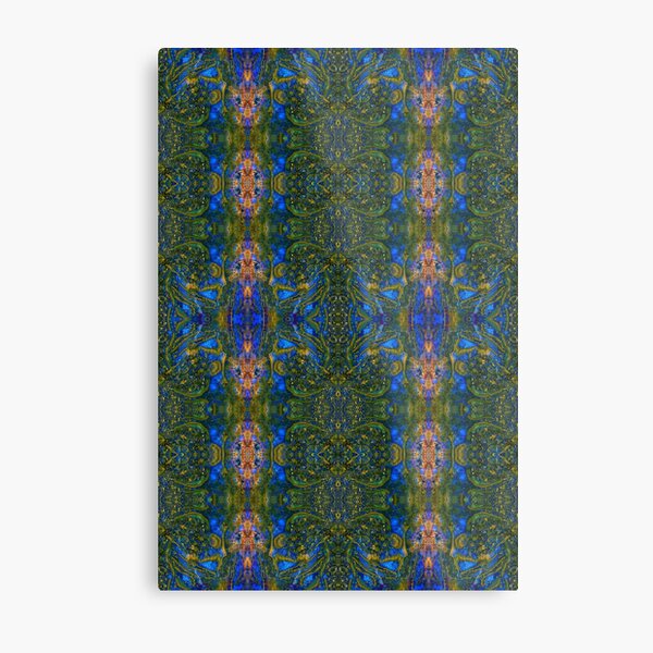 Lithoviso stone design: Pattern made from a gemstone found by yourself: Jasper # 4 Metal Print