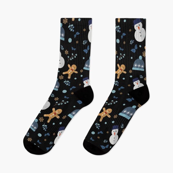 Item preview, Cute Christmas Pattern | Snowman, snowflakes designed and sold by Moodyandmellow.