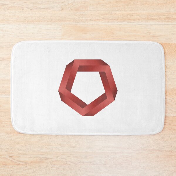 Item preview, Penrose Pentagon ( Red ) designed and sold by pgons.