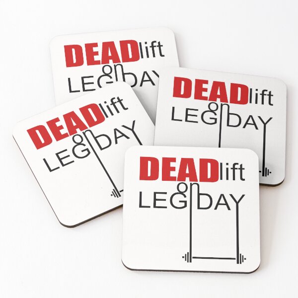 Item preview, Deadlift on Leg Day to motivate yourself in Clothing, Accessories, Home Decor. designed and sold by Myartbeyours.