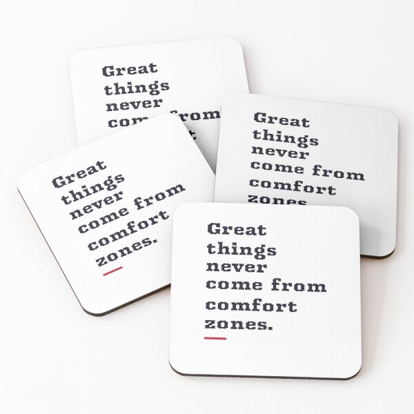 Item preview, Great things never come from Comfort zones designed and sold by capaa.