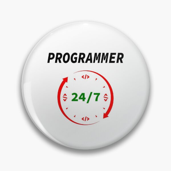 Item preview, Programmer 24/7, Source Code, Software Engineer, Computer Science, Web, WWW, Programming Humor, HTML, Light designed and sold by Max-Wear.