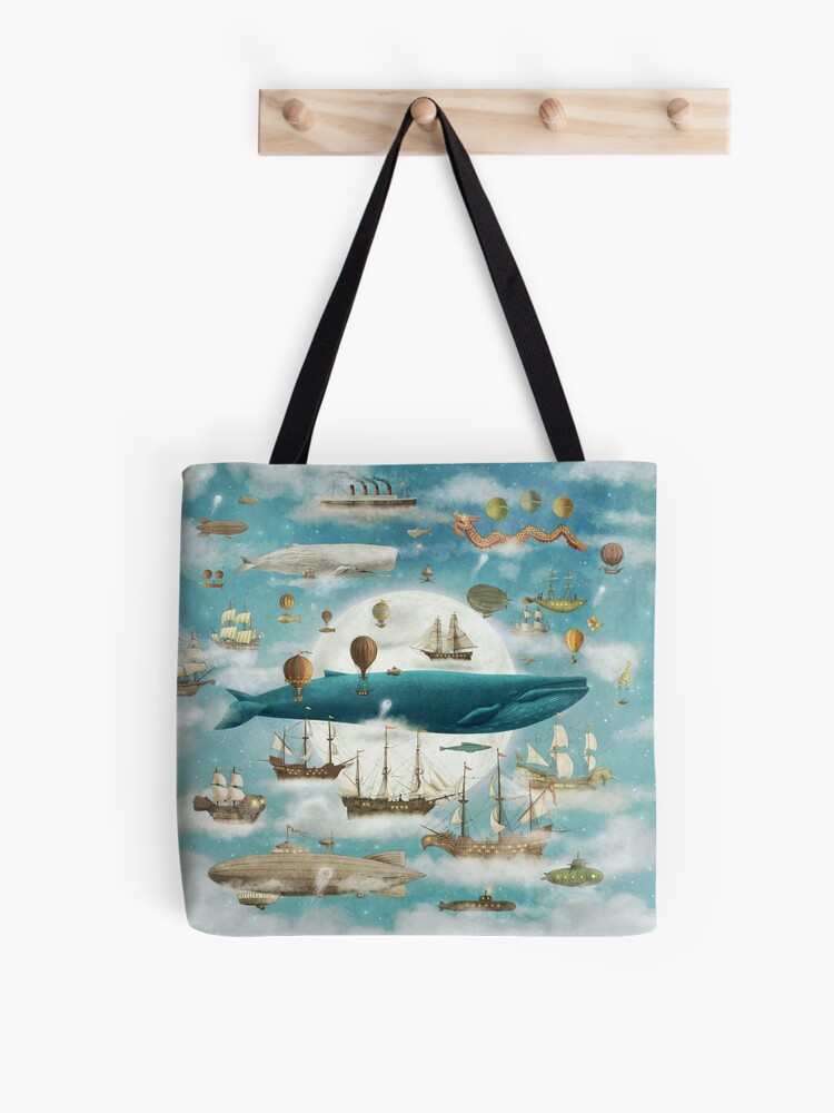 Ocean meets Sky Canvas Bag