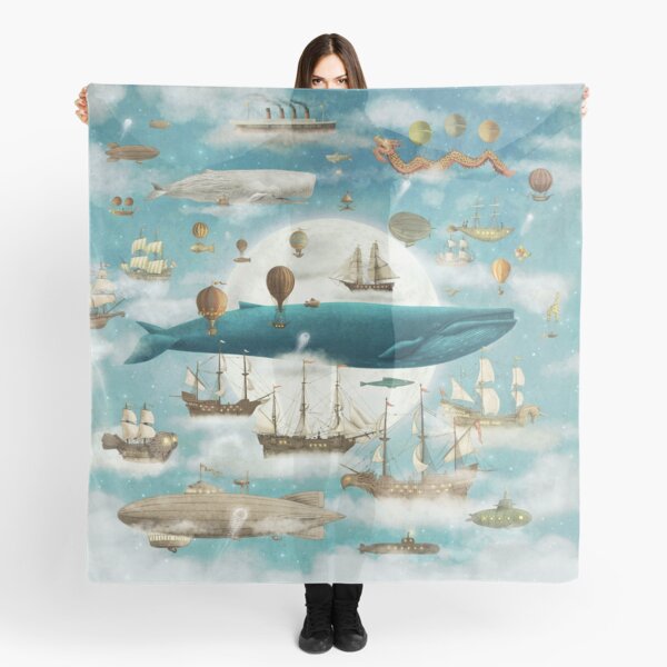 Ocean Meets Sky - Book Scarf