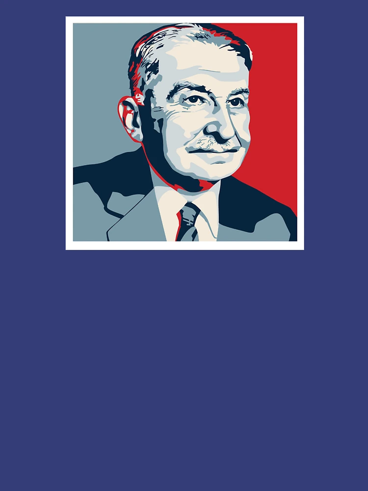 Thumbnail 4 of 4, V-Neck T-Shirt, Mises designed and sold by Jon Raso.
