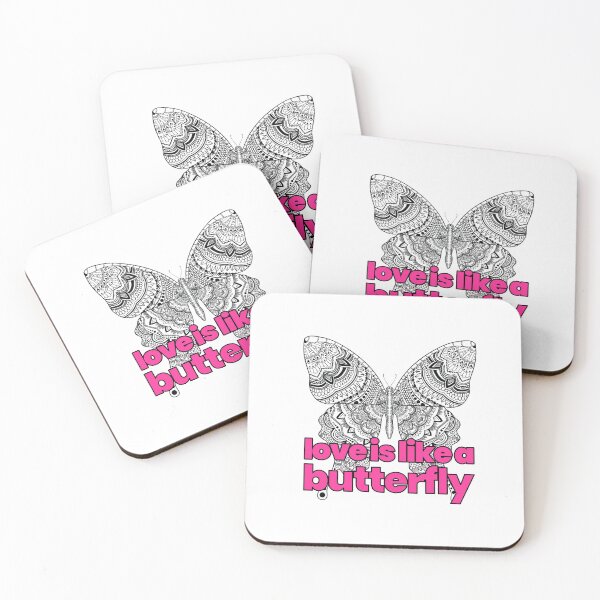 Item preview, Love is Like a Butterfly designed and sold by randomorder.