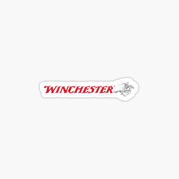 Logotipo retro vintage de Winchester Pegatina