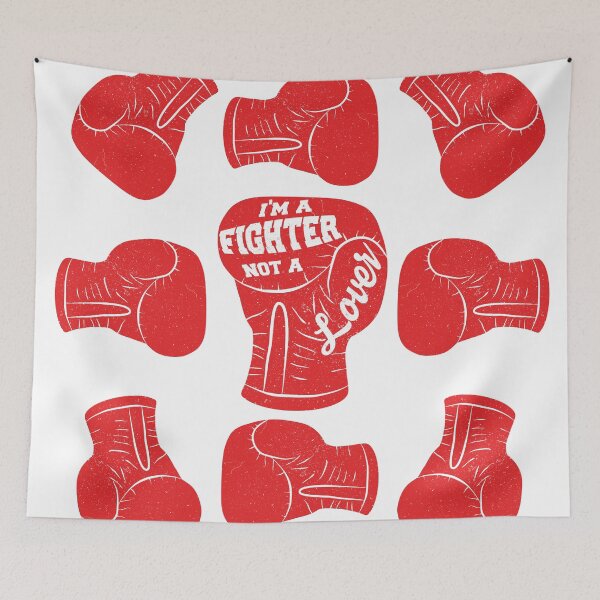 Item preview, I Am A Fighter Not A Lover - Red designed and sold by Leanne Simpson.