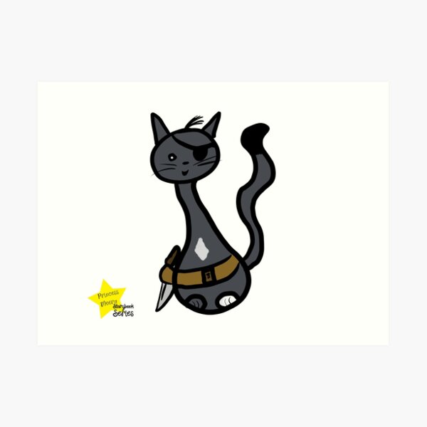 Captain One-Eye Art Print