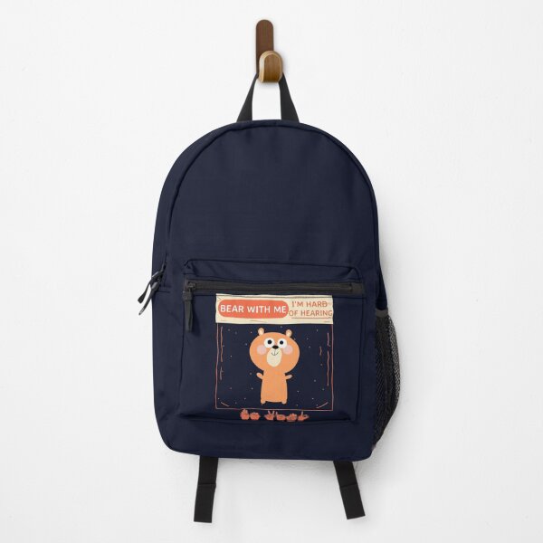 Item preview, Bear with me im hard of hearing hearing impaired designed and sold by GoodyLeo.