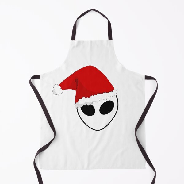 Item preview, Alien Christmas, Extraterrestrial Christmas, Santa Alien, alien face, space, Sci Fi, UFO, Outer Space designed and sold by HomeConscious.