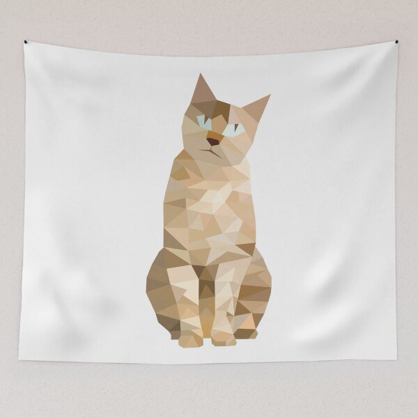 Item preview, Geometrical Cat 1 designed and sold by papererwin.