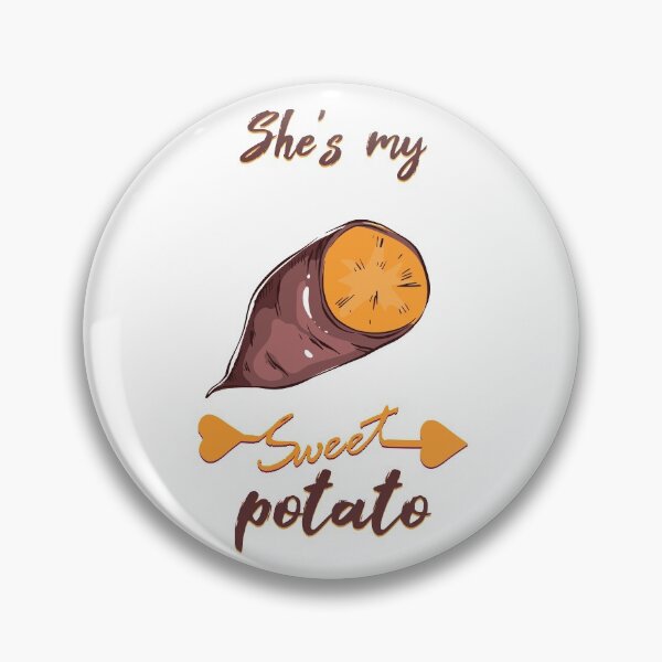 Item preview, SHE S MY SWEET POTATO MATCHING COUPLES YES I YAM designed and sold by Delicious Design ⭐⭐⭐⭐⭐.