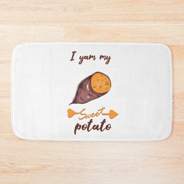 Item preview, I YAM MY SWEET POTATO MATCHING COUPLES YES I YAM designed and sold by Delicious Design ⭐⭐⭐⭐⭐.