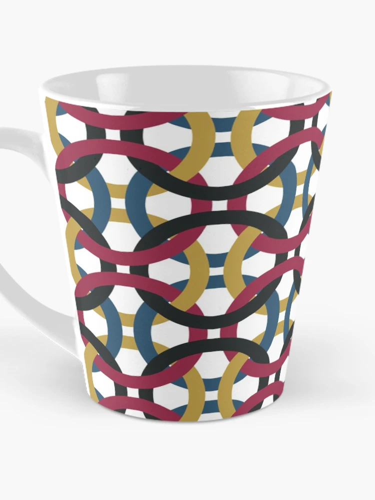 Thumbnail 3 of 4, Coffee Mug, Circular pattern designed and sold by RueChiedza.