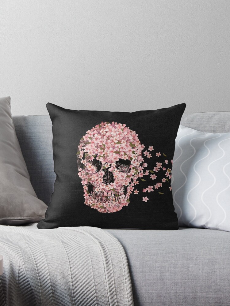 Thumbnail 1 of 4, Pillow, A Beautiful Death designed and sold by TerryFan.