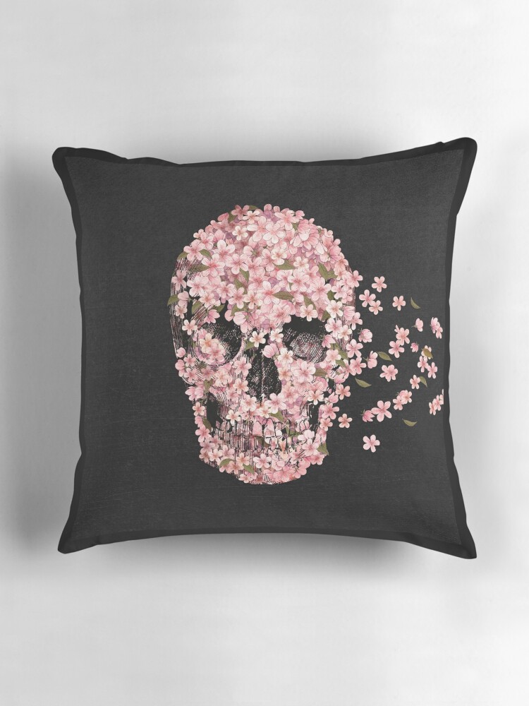 Thumbnail 3 of 4, Pillow, A Beautiful Death designed and sold by TerryFan.