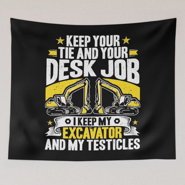 Item preview, Heavy Equipment Operator Excavator Driver Digger designed and sold by Krautshirts.