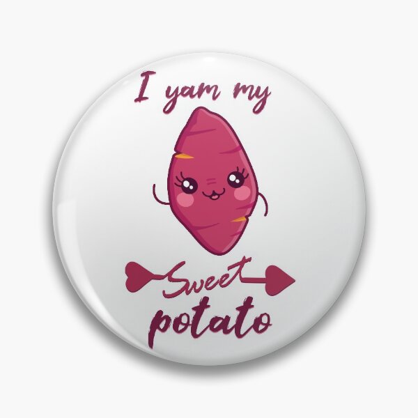 Item preview, I YAM MY SWEET POTATO MATCHING COUPLES YES I YAM designed and sold by Delicious Design ⭐⭐⭐⭐⭐.