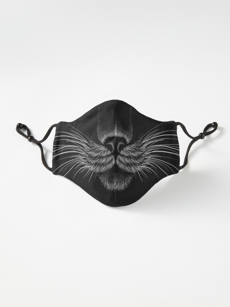 Alternate view of MASK Black Cat Panther Funny Mask Animal Face Mask