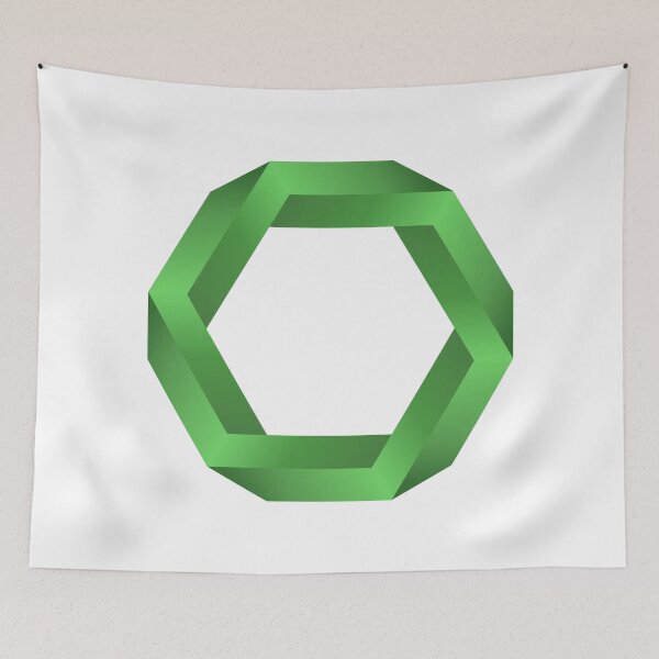 Item preview, Penrose Hexagon ( Green ) designed and sold by pgons.