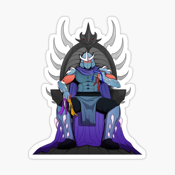 TMNT - Shredder Sticker for Sale by FalChi