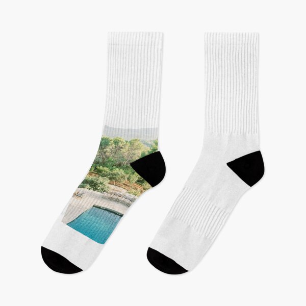 Item preview, Ibiza Stunning Views With Pool and Mountains | Fine-art Travel Photography designed and sold by youriclaessens.