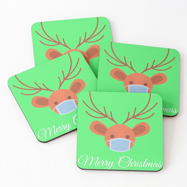 Item preview,  Merry Christmas Reindeer 2020 ! Quarantine Edition designed and sold by Louay Oudi.