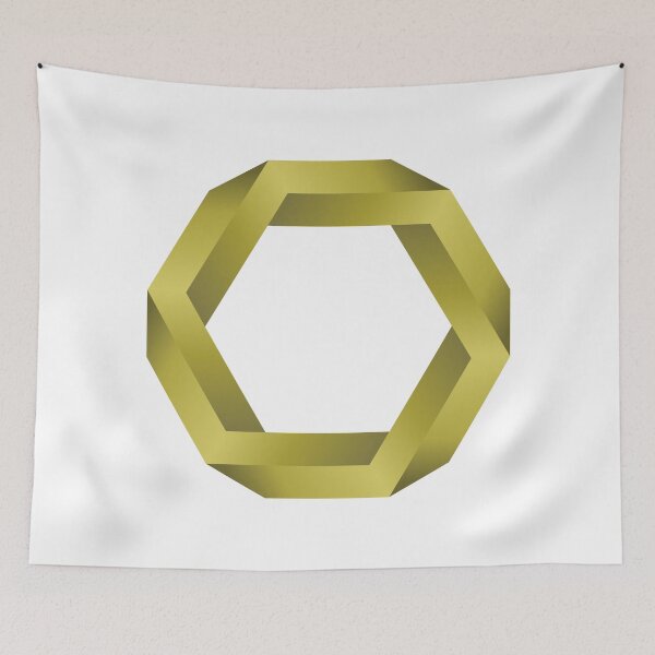 Item preview, Penrose Hexagon ( Gold ) designed and sold by pgons.