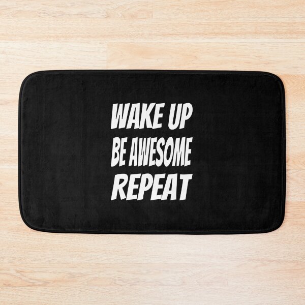 Item preview, Wake up and be awesome. designed and sold by krinima.