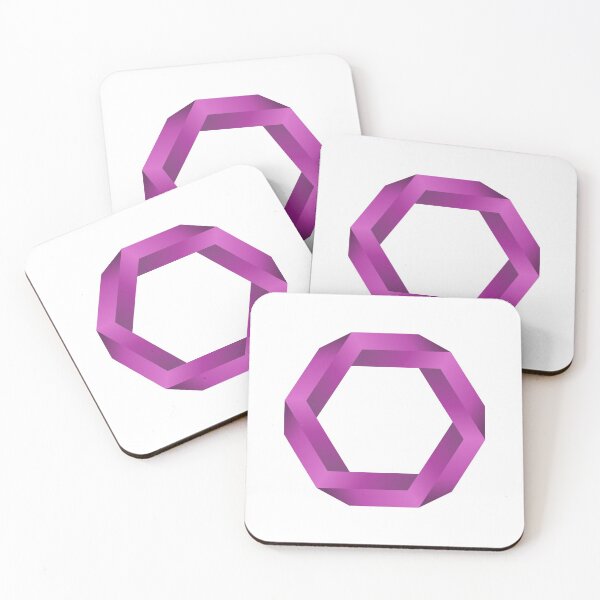 Item preview, Penrose Hexagon ( Purple ) designed and sold by pgons.