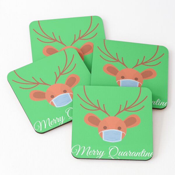 Item preview, Merry Quarantine Reindeer ! Christmas Edition designed and sold by Louay Oudi.