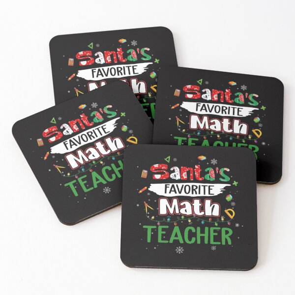 Item preview, Santa's Favorite Math Teacher Christmas Light School Teacher designed and sold by WayneEntwisle.