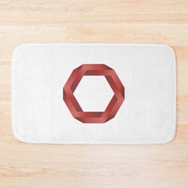 Item preview, Penrose Hexagon ( Red ) designed and sold by pgons.
