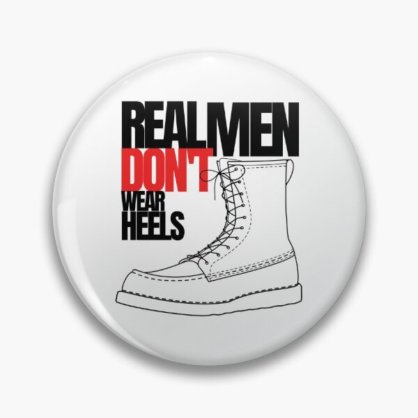 Item preview,  Iron Worker: Real Men Don't Wear Heels  designed and sold by Hamilton Apparel Co..