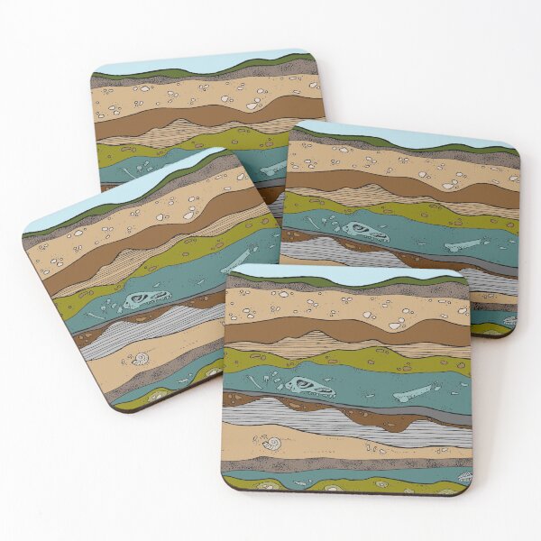 Item preview, Fossil Diagram designed and sold by Nora Back.