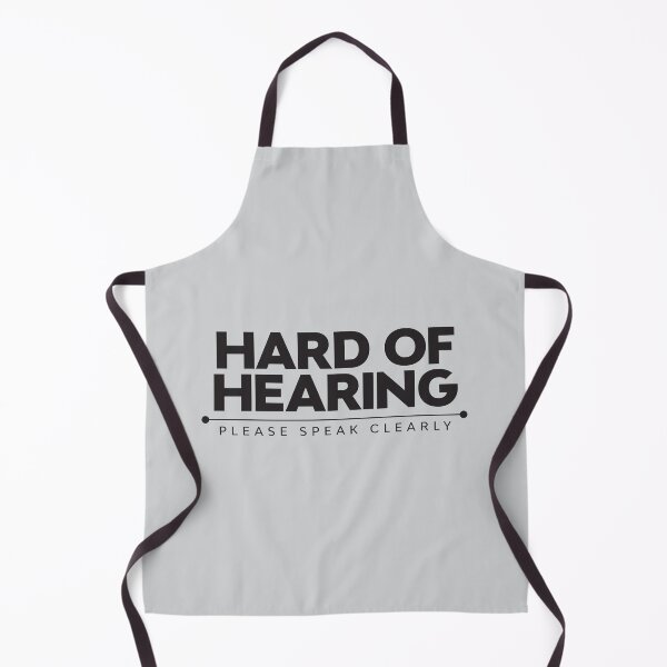Item preview, Hard Of Hearing | Please Speak Clearly | Deaf designed and sold by Minimalwiz.