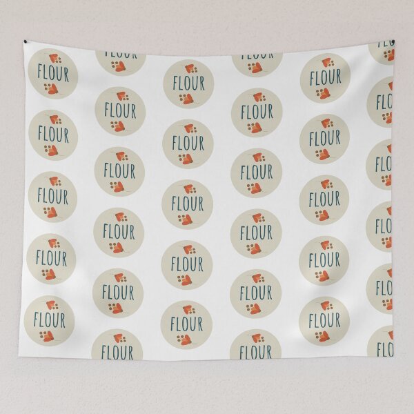 Item preview, Flour label designed and sold by ekaterina-zago.