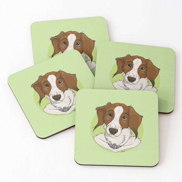Item preview, Kooiker Dog Portrait (Emmy) designed and sold by Nora Back.